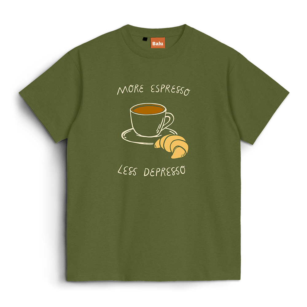 MORE ESPRESSO, LESS DEPRESSO